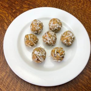 Fermented Ginger Carrot Energy Balls