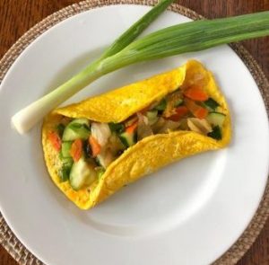 Kimchi Omelette