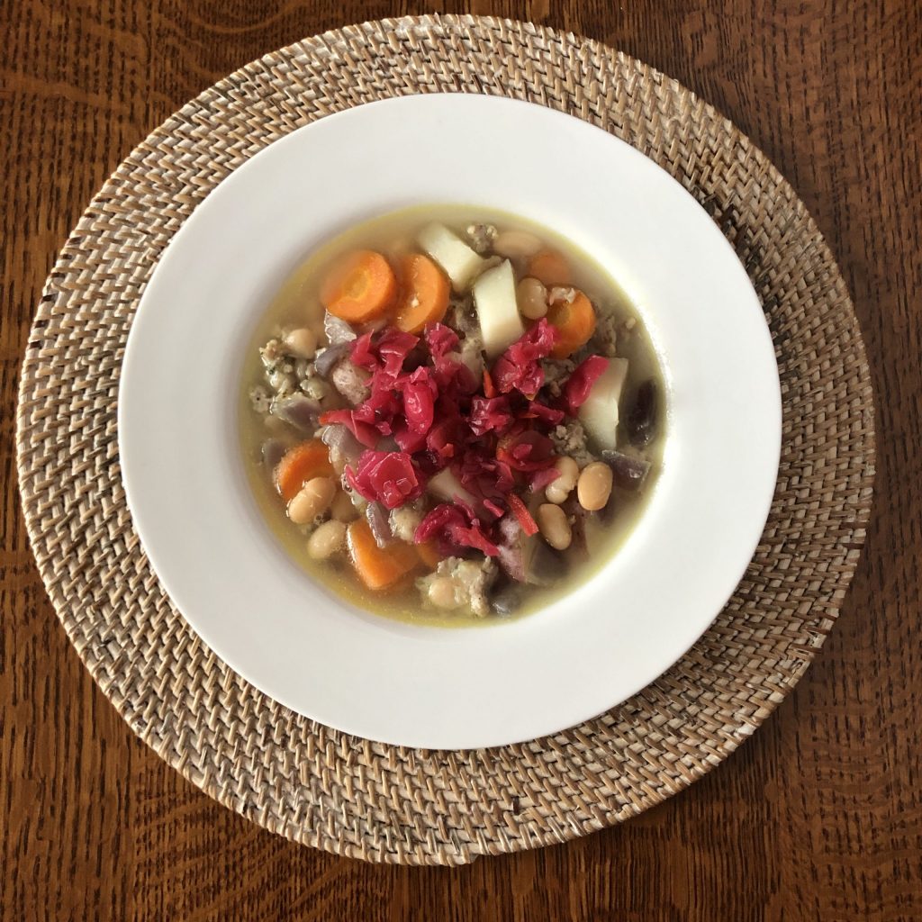 Sauerkraut Bean Soup