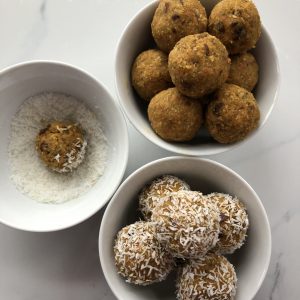 Sunflower Carrot Energy Balls