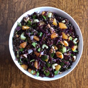 Wild Rice Beet Salad