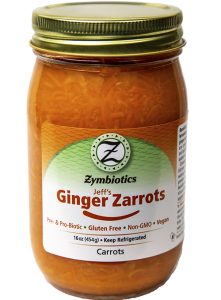 Ginger Zarrots Fermented Ginger Carrots